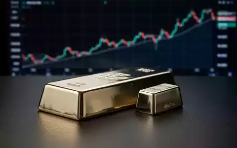 Ein glänzender Platinbarren auf dunklem Untergrund, im Hintergrund eine unscharfe Finanzgrafik mit steigendem Trend. - Foto: über boerse-global.de