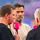 Bei der WM trafen Julian Nagelsmann (l) als Bundestrainer und Jürgen Klopp (M) als TV-Experte aufeinander. (Archivbild)    - Bild: Tom Weller/dpa