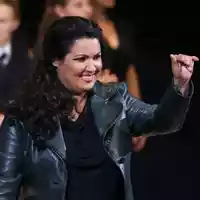 Die russische Starsopranistin Anna Netrebko hat wegen Erschöpfung mehrere Konzerte in der spanischen Hauptstadt Madrid abgesagt. (Archiv-Bild) - Foto: Franz Neumayr/apa/dpa
