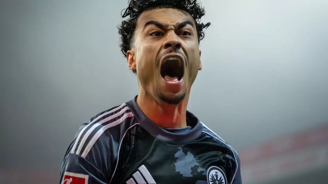 Nathaniel Brown verlässt Eintracht Frankfurt. (Archivbild)  - Bild: Soeren Stache/dpa