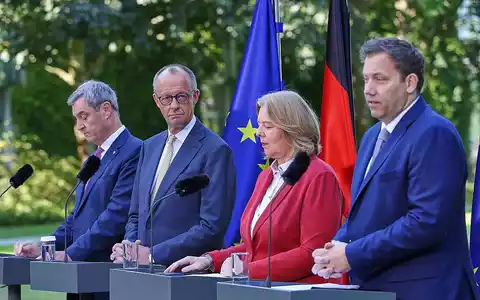 Pressekonferenz nach Koalitionsausschuss am 02.07.2026 - Foto: via dts Nachrichtenagentur