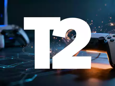 Abstrakte Darstellung der Videospielindustrie mit schwebenden digitalen Partikeln und stilisierten Gaming-Elementen in einem dunklen, atmosphärischen Raum. - Foto: über boerse-global.de
