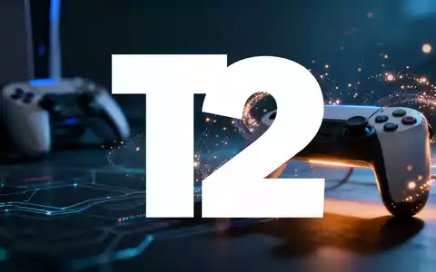 Abstrakte Darstellung der Videospielindustrie mit schwebenden digitalen Partikeln und stilisierten Gaming-Elementen in einem dunklen, atmosphärischen Raum. - Foto: über boerse-global.de