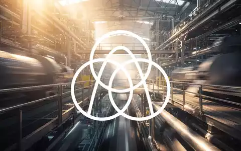 Eine abstrakte, atmosphärische Industrieszene mit metallischen Strukturen und verschwommener Maschinerie, die Wachstum und Innovation symbolisiert. - Foto: über boerse-global.de