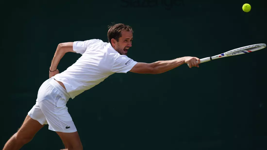 Daniil Medwedew konnte Jan-Lennard Struff nicht aufhalten. - Bild: Ben Whitley/PA Wire/dpa