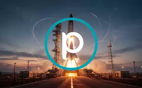 Eine Startrampe für Raketen in der Dämmerung, mit subtilen Lichtspuren, die einen Start andeuten. Die Szene vermittelt Fortschritt und Innovation. - Foto: über boerse-global.de