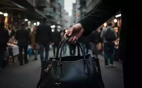 Eine Hand greift in eine offene Handtasche einer Person in einer Menschenmenge, die Unachtsamkeit symbolisiert. - Foto: über boerse-global.de