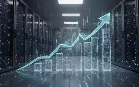 Abstrakte Darstellung der Datenspeicherbranche mit Elementen, die Wachstum und positive Marktdynamik symbolisieren. - Foto: über boerse-global.de