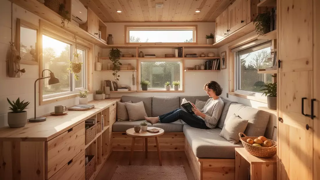 Tiny House Trend: Lebensqualität durch radikale Wohnflächenreduktion