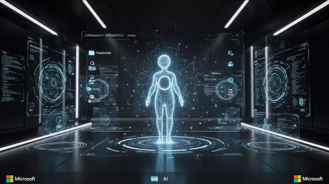 Microsoft Project Aion: Geleaktes Video zeigt KI-Betriebssystem