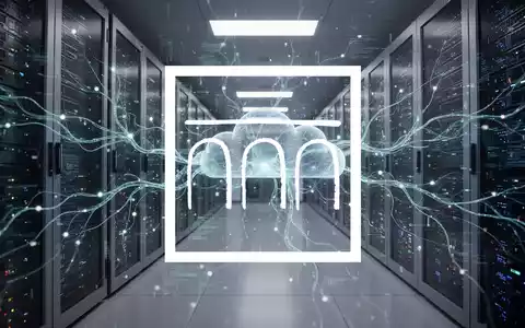 Abstrakte Darstellung der Finanztechnologie mit digitalen Datenströmen und leuchtenden Netzwerken in einer Serverumgebung. - Foto: über boerse-global.de