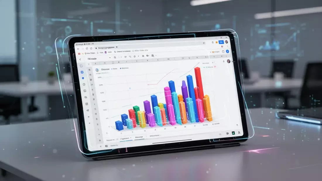 Google Sheets: 3D-Balkendiagramme aus Excel jetzt ohne Qualitätsverlust