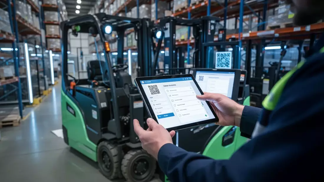 Wosatec: Neue Lizenz für digitale Sicherheitsprüfungen an Flurförderzeugen