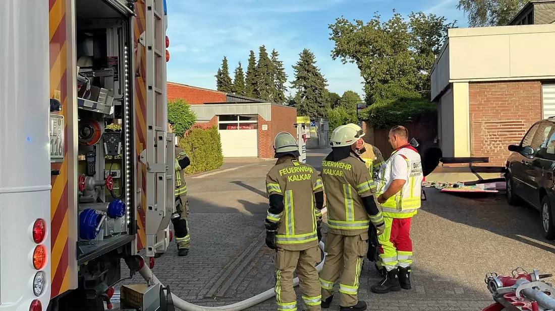 Feuerwehr Kalkar: Wohnungsbrand In Kalkar Appeldorn - Bild: presseportal.de