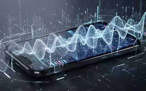 Ein Smartphone-Bildschirm mit schützenden digitalen Wellen, die manipulative Apps symbolisieren. - Foto: über boerse-global.de