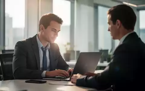 Zwei Personen arbeiten konzentriert in einem modernen Büro, eine fokussiert auf einen Laptop, die andere unscharf im Hintergrund. - Foto: über boerse-global.de