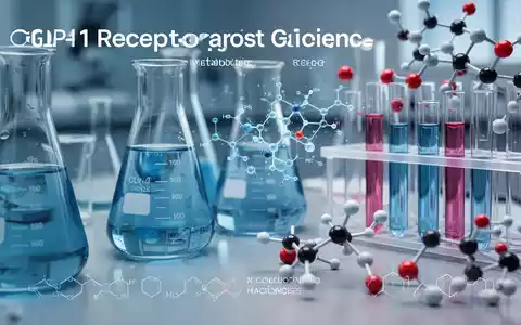 Nahaufnahme eines Labors mit Reagenzgläsern, Chemikalien und molekularen Modellen, die pharmazeutische Forschung darstellen. - Foto: über boerse-global.de