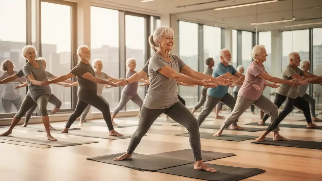 Altersgerechte Bewegung: Über 110 neue Yoga-Kurse ab Juli