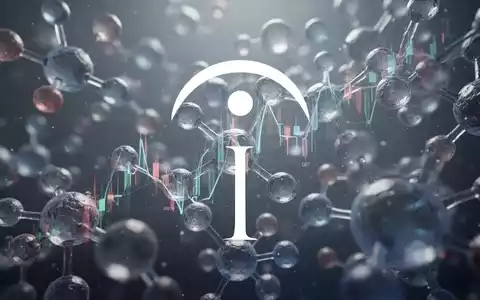 Abstrakte Darstellung des Biotechnologie-Sektors mit Lichtreflexionen auf molekularer Ebene, die Marktveränderungen und Neubewertung andeuten. - Foto: über boerse-global.de