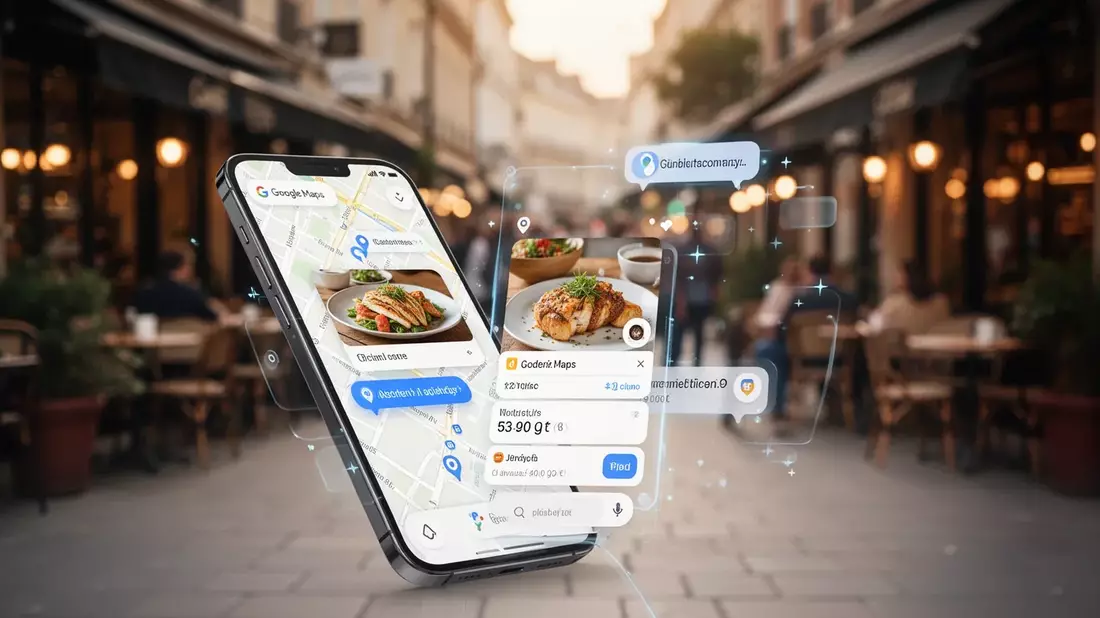 Google Maps: Neue KI-Funktion für Essensbestellungen per Sprachchat
