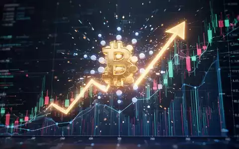 Eine stilisierte, leuchtende digitale Darstellung des Cardano ADA Symbols, das auf einem Finanzdiagramm steil ansteigt. - Foto: über boerse-global.de