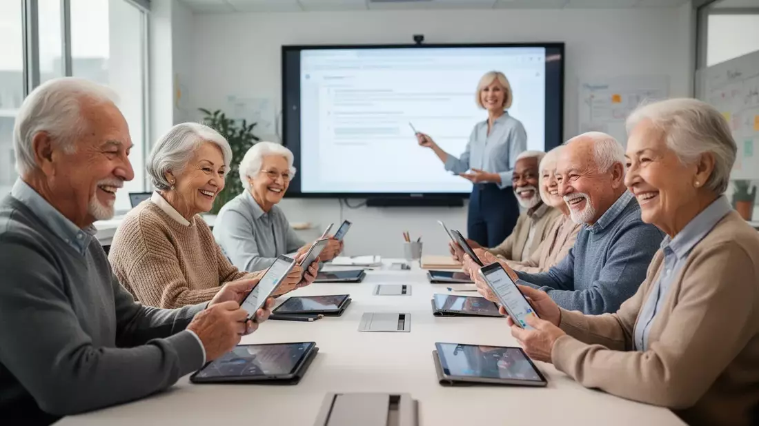 Globale Initiativen fördern digitale Kompetenzen älterer Menschen