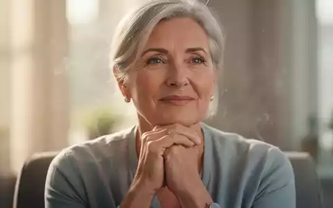 Eine nachdenkliche Frau in den Fünfzigern, die Gesundheit und Wohlbefinden symbolisiert. - Foto: über boerse-global.de