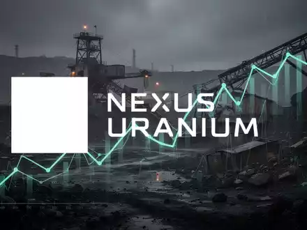 Abstrakte, atmosphärische Darstellung des Uranabbaus mit dunkler, besorgniserregender Stimmung und Andeutungen industrieller Verlassenheit, die einen starken Rückgang symbolisiert. - Foto: über boerse-global.de