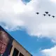 In Washington wird am Samstag gefeiert - auch mit Militär. - Bild: Nathan Howard/AP/dpa