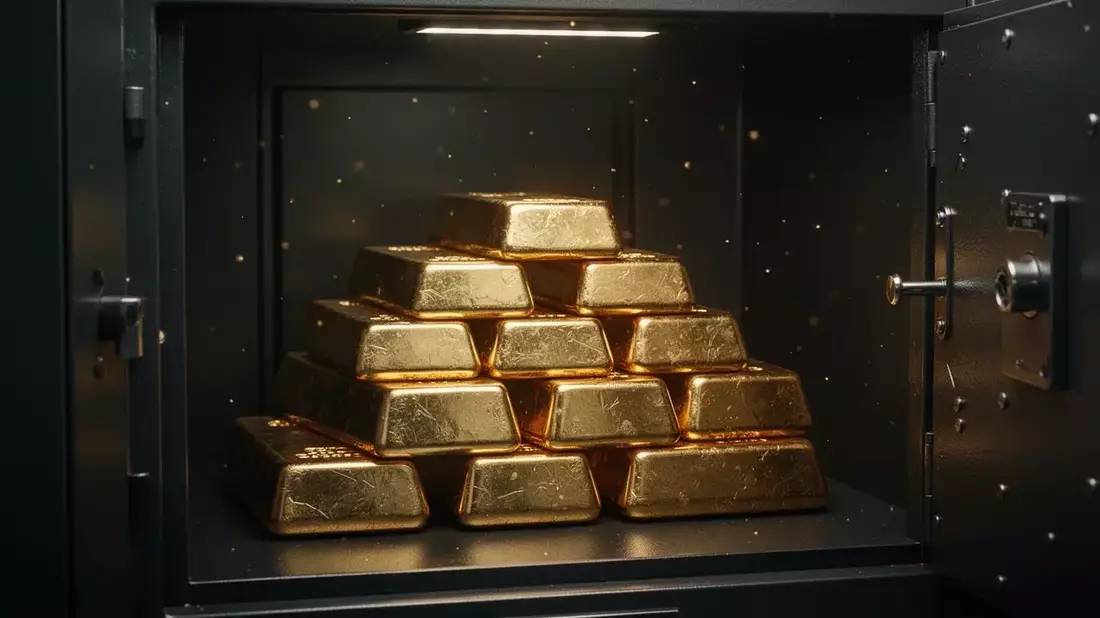 Oro sube un 2% semanal impulsado por dólar débil, pese a señales restrictivas de la Fed