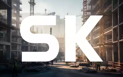 Abstrakte, atmosphärische Szene der Bauindustrie, die mehrere Projekte und geschäftige Aktivität darstellt, mit positiver Marktstimmung. - Foto: über boerse-global.de