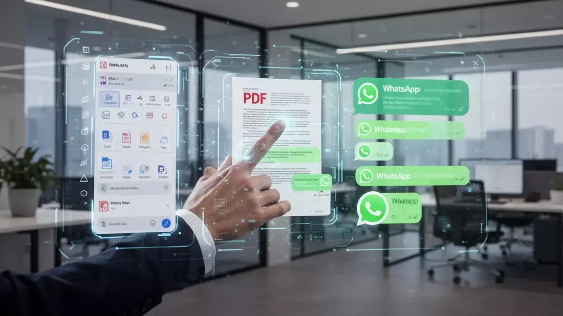 Adobe und Meta: PDF-Bearbeitung direkt in WhatsApp integriert