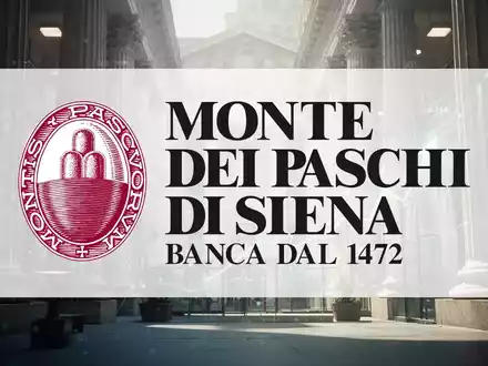 Abstrakte Darstellung des italienischen Bankensektors mit Elementen, die strategische Bewertung und Konsolidierung andeuten. - Foto: über boerse-global.de