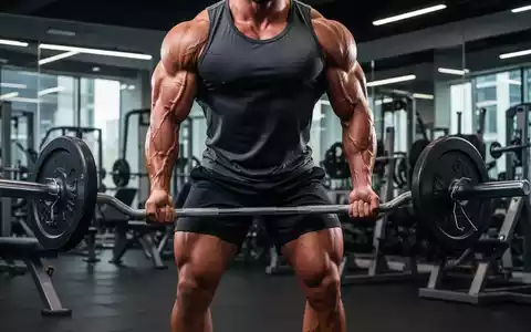 Eine athletische Person trainiert mit Gewichten in einem modernen Fitnessstudio, um Muskelmasse zu erhalten. - Foto: über boerse-global.de