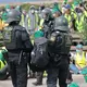 Das Bündnis Widersetzen organisierte nach eigenen Angaben zwölf Blockaden auf Zufahrtswegen zum AfD-Parteitag in Erfurt.  - Bild: Michael Reichel/dpa