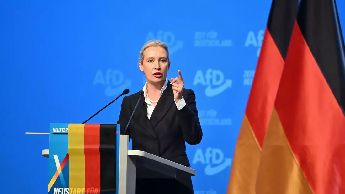 Alice Weidel wurde für weitere zwei Jahre im Amt bestätigt.  - Bild: Katharina Kausche/dpa