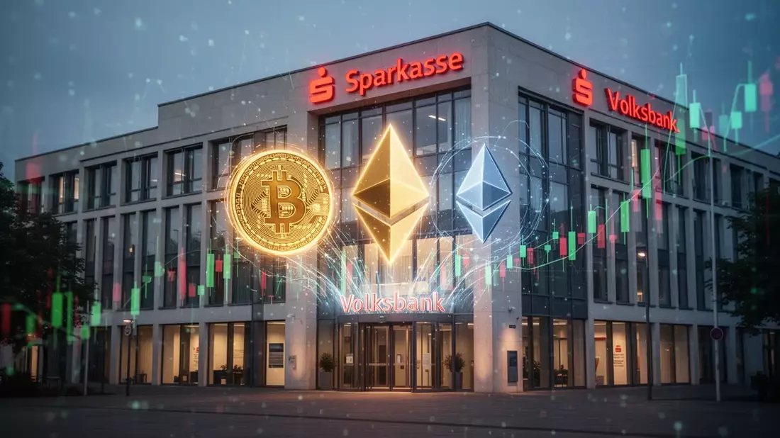 Sparkassen und Genossenschaftsbanken: Krypto-Handel direkt in der Banking-App