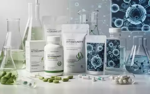 Nahaufnahme verschiedener Nahrungsergänzungsmittel in eleganter Verpackung, umgeben von wissenschaftlichen Geräten, die Forschung und Gesundheit symbolisieren. - Foto: über boerse-global.de