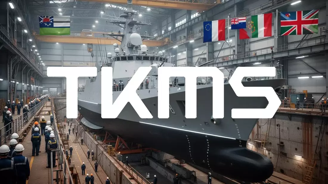 TKMS Stock Surges 4% on €12B German Frigate Deal, Eyes Canadian Submarine Contract