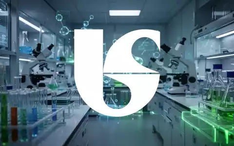 Abstrakte, atmosphärische Darstellung des Biotechnologiesektors in einem sterilen Laborumfeld mit blauen und grünen Lichtern. - Foto: über boerse-global.de