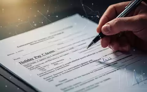 Nahaufnahme eines stilisierten Rechtsdokuments mit einer unscharfen Hand, die einen Stift hält, symbolisiert Rechtsansprüche und Finanzen. - Foto: über boerse-global.de