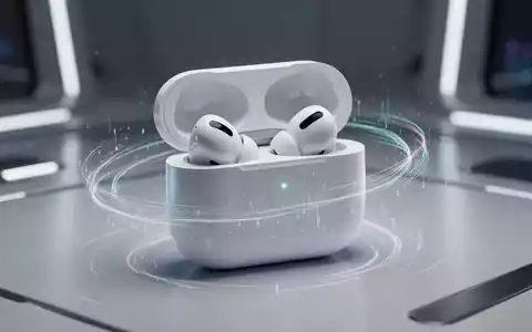 Apple AirPods Pro 3 Ohrhörer in Ladecase mit schwachem Leuchten als Symbol für Gesundheitsüberwachung. - Foto: über boerse-global.de