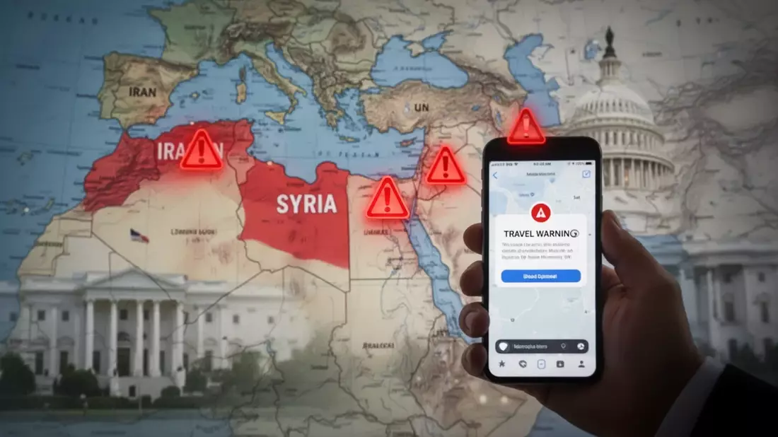 Reisewarnungen aktualisiert: Iran, Syrien und China im Fokus