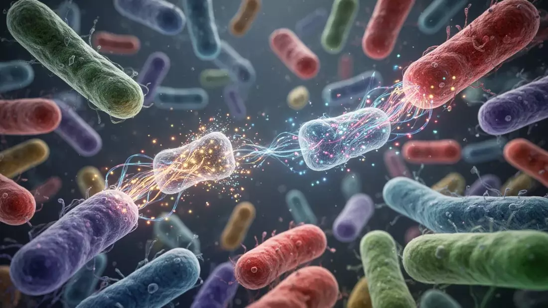Mikrobiom-Forschung: Bakterien tauschen Gene aus und passen sich an