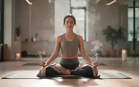 Eine Person praktiziert Achtsamkeit und Yoga in einer ruhigen Umgebung, die Wellness und Entspannung symbolisiert. - Foto: über boerse-global.de