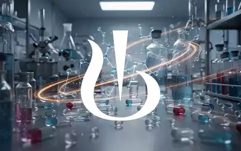 Abstrakte Darstellung der Pharmaindustrie mit subtilen Lichtspuren, die wissenschaftlichen Fortschritt und Innovation andeuten. - Foto: über boerse-global.de