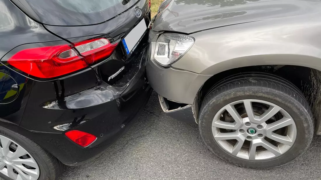 LPI-EF: Kurioser Auffahrunfall - Bild: presseportal.de