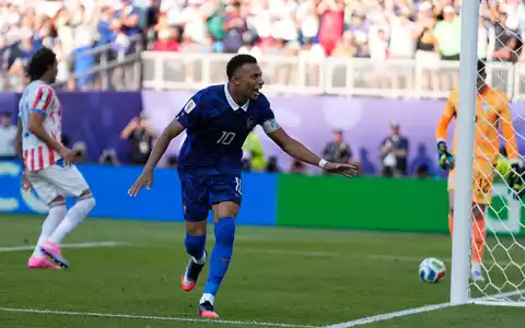 Kylian Mbappé konnte wieder jubeln.  - Foto: Matt Slocum/AP/dpa