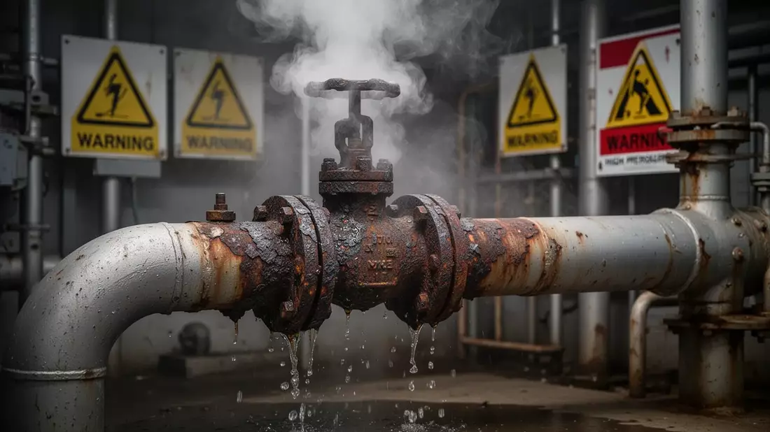 A chemical manufacturer has been handed a £400,000 fine after a contractor was exposed to high-press