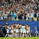 Argentinien jubelt: Gegen Kap Verde reichte es zu einem 3:2 nach Verlängerung. - Bild: George Walker IV/AP/dpa